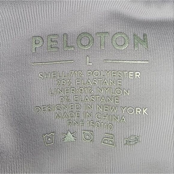 Peloton Cadent Strappy Elevate Lilac Lavender Purple Sports Bra Size Large - Picture 11 of 11